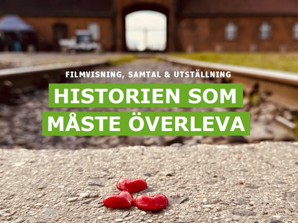Filmvisning, Samtal, Utställning "Historien som måste överleva"