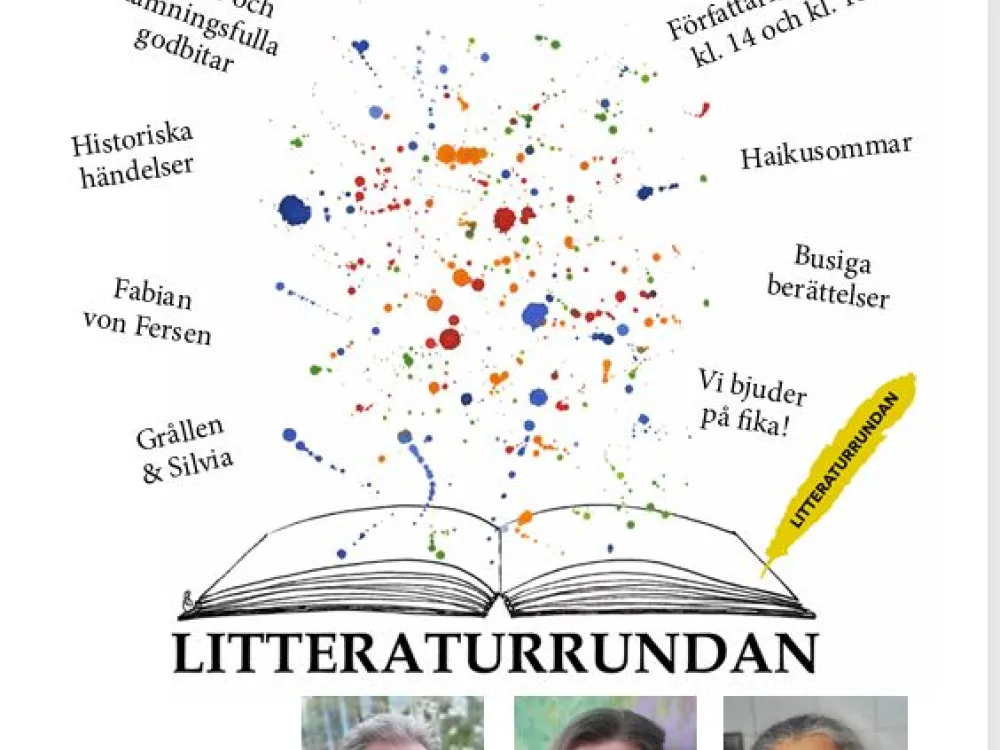 Litteratursalong i Norra Grönby
