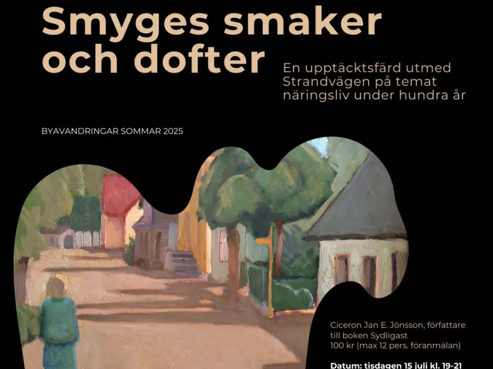 Smyges smaker och dofter: en upptäcktsfärd utmed Strandvägen  