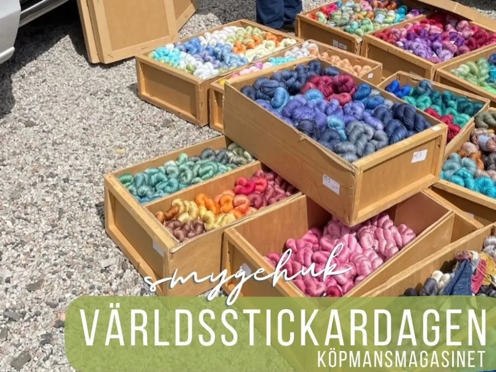 Världsstickardagen i Smygehuk