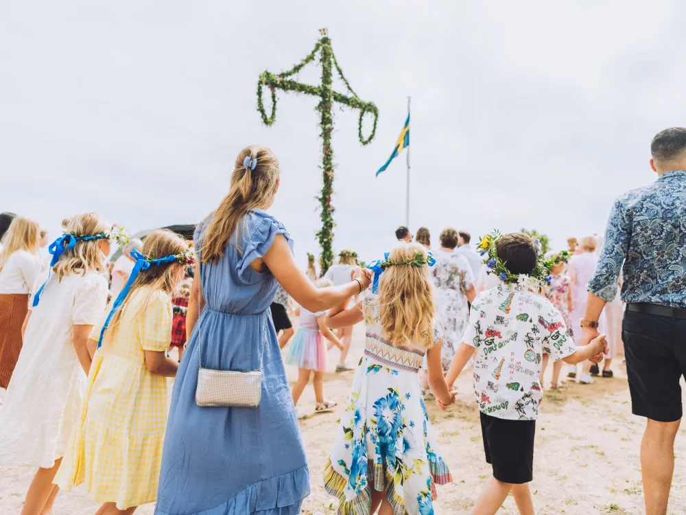 Midsommar på Smygehuk
