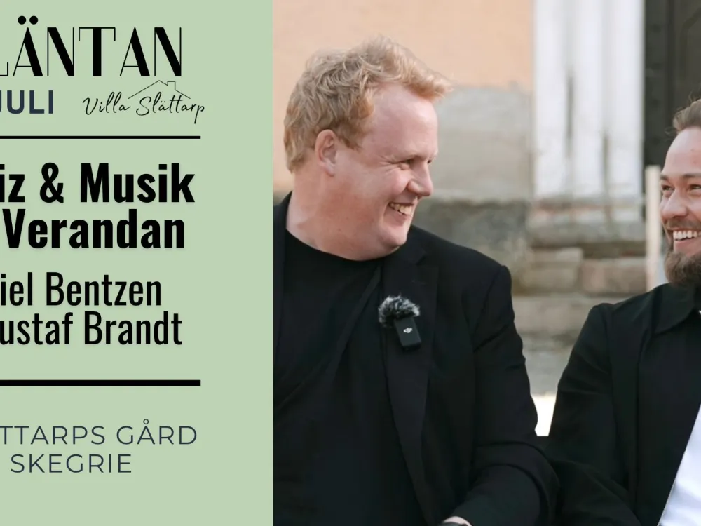 Quiz & Musik med Daniel Bentzen & Gustaf Brandt