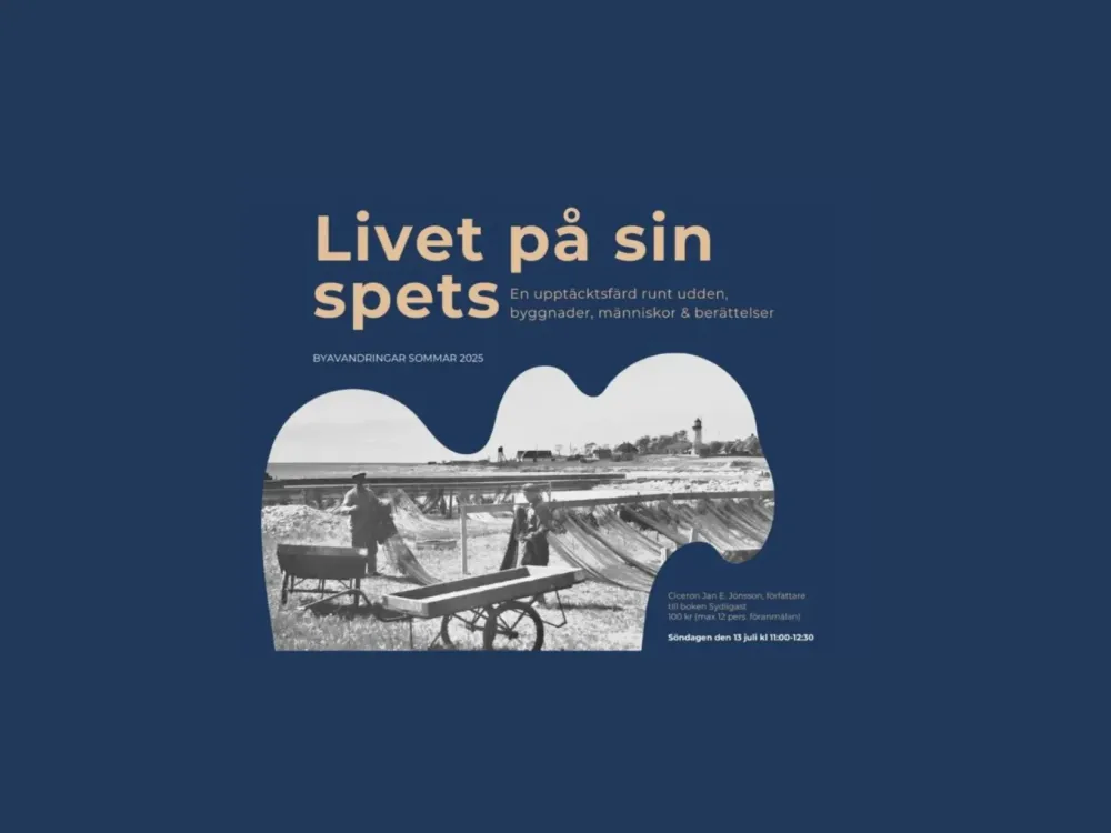 Livet på sin spets - Byavandring i Smyge 