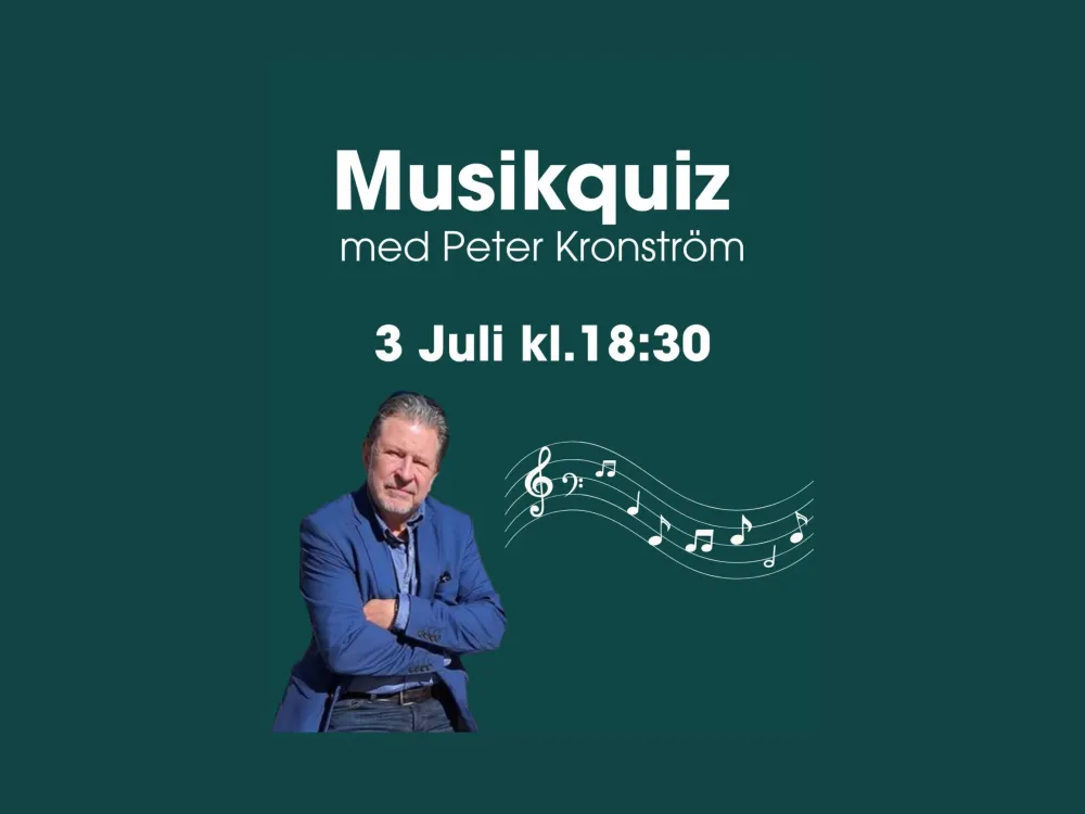 Musikquiz med Peter Kronström