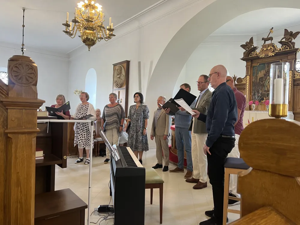 Grönby Academy's concert and exhibition