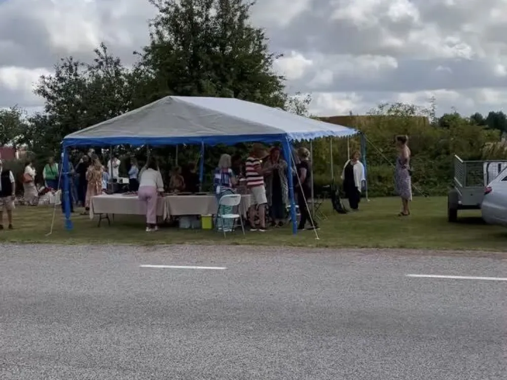 Village flea market