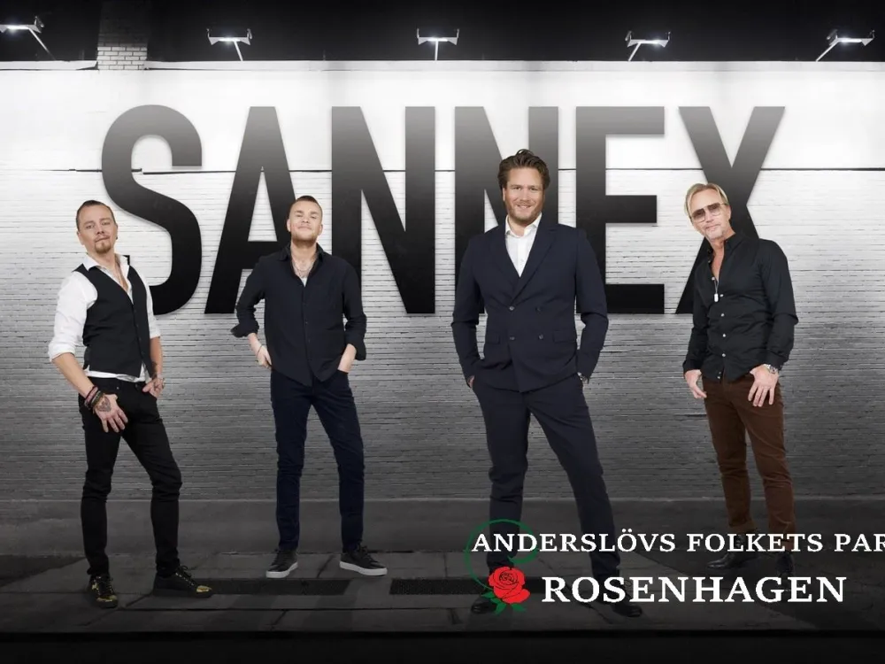 Sannex performing at Rosenhagen