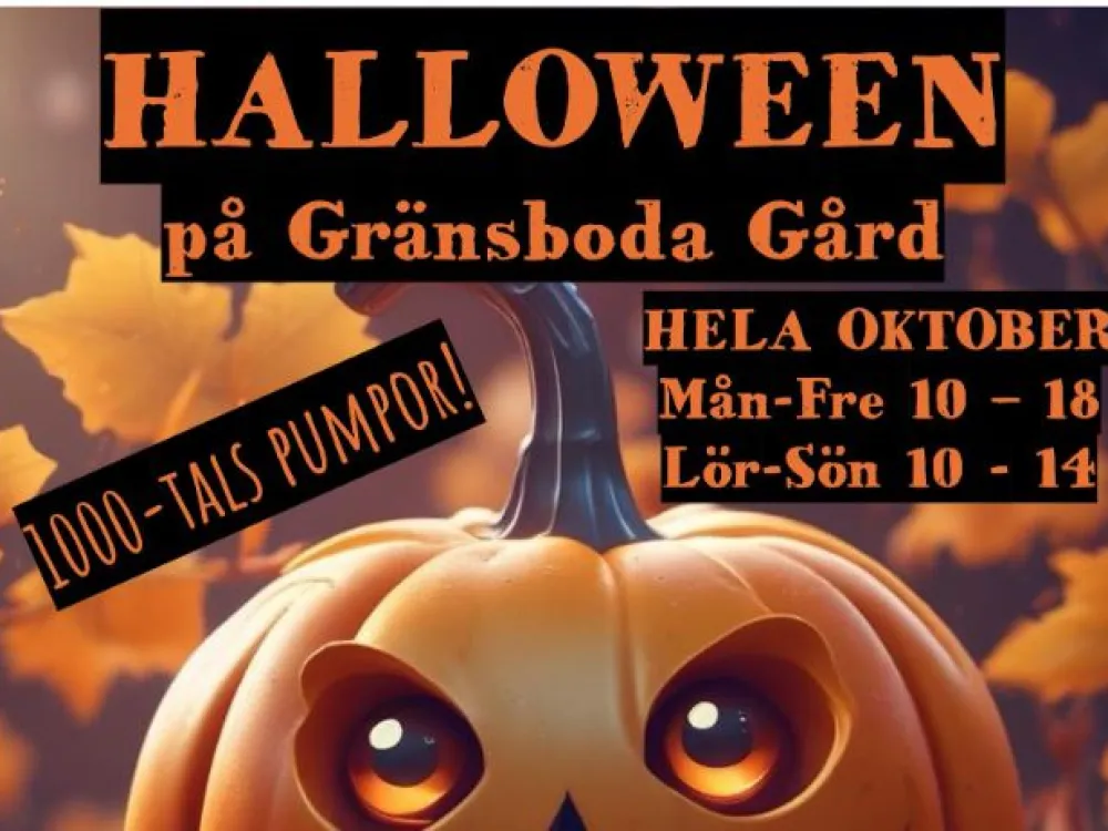 Halloween på Gränsboda gård
