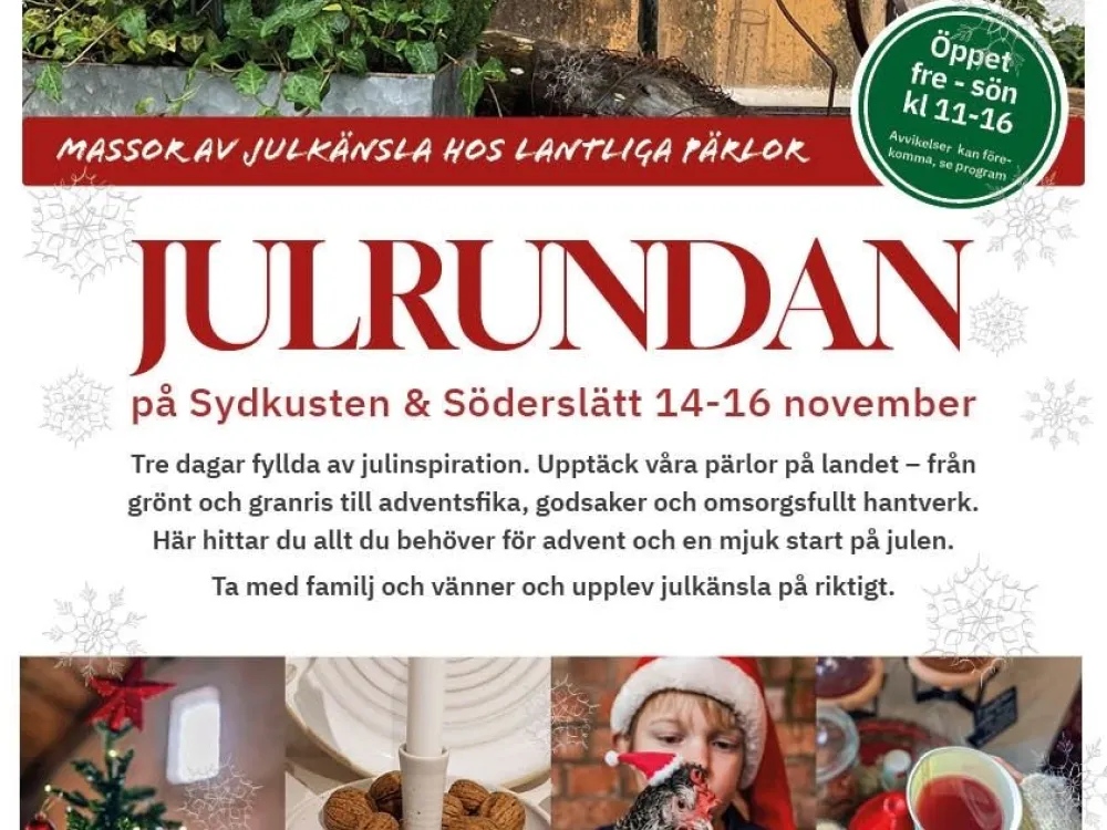 Julrundan med Goda livet på landet